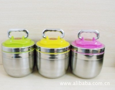 【不銹鋼雙層飯盒,不銹鋼方形飯盒,不銹鋼快餐盒,不銹鋼學生餐盒】價格,廠家,圖片,保鮮盒、飯盒,潮安縣彩塘鎮吉興不銹鋼制品公司-