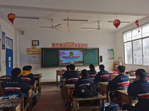 桃源縣理公港鎮杜坪中學舉行新團員入團宣誓儀式